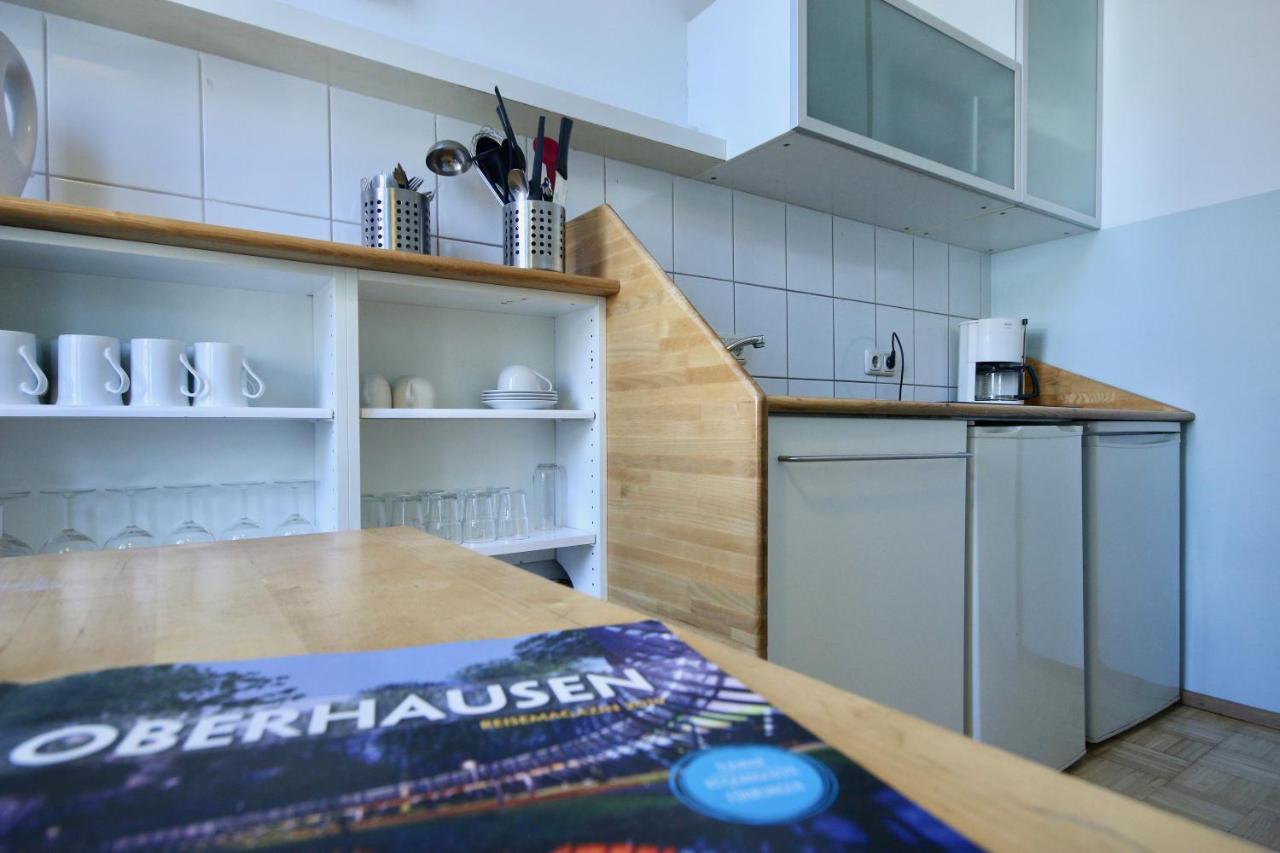Moderne Studio Apartments Und 4 Zimmer Wohnungen In Oberhausen, Ideal Fuer Geschaeftsreisende Und Monteure Exterior foto